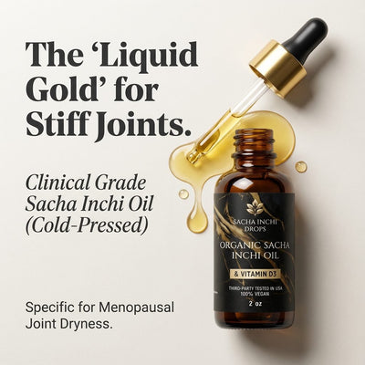 Athera Drops | Organic Sacha Inchi Oil - The Liquid Gold for Stiff Joints