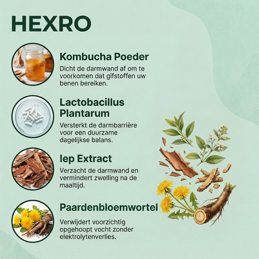 Probiotische Kombucha Gummies  Voor Gezwollen Benen