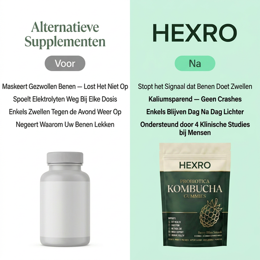 Probiotische Kombucha Gummies  Voor Gezwollen Benen