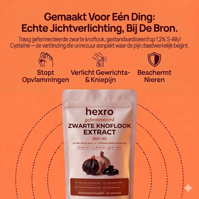 Hexro Gefermenteerd Zwarte-Knoflookextract