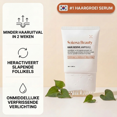 Koreaanse Haargroeiserum voor Dun Haar & Haaruitval